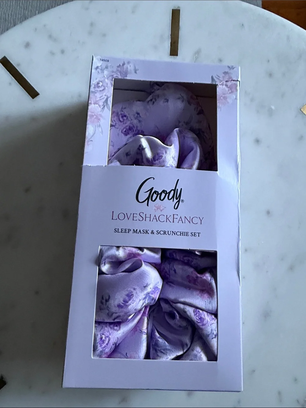 Loveshackfancy target Hair Accessory Set - Sleep Mask, Scrunchie & Clips